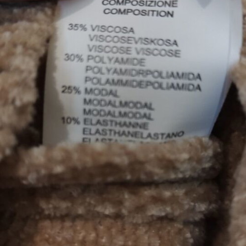 Beige chenille cardigan with hood like new, size M