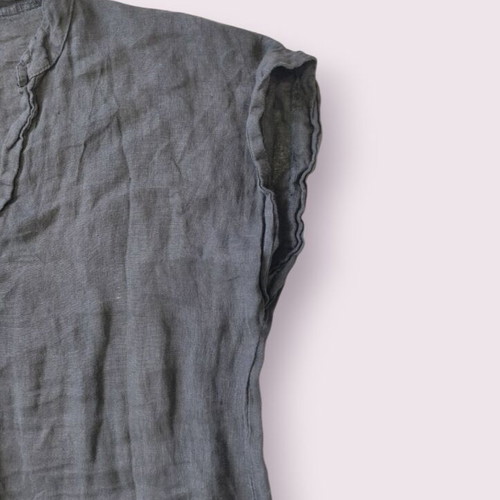 Linen dress L-XL used, black