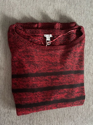 OVS long-sleeve burgundy shirt new, size M