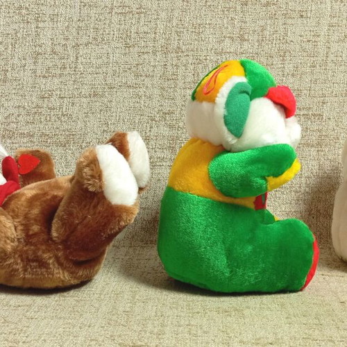 Stuffed animal dolls new, pack of 3, vintage 90s teddy bears