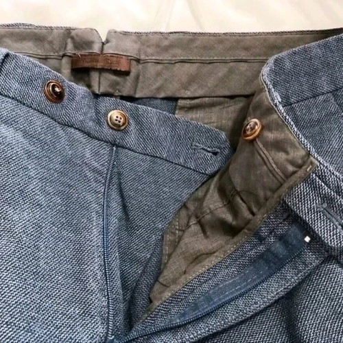 Massimo Dutti men's pants like new, blue, size 42