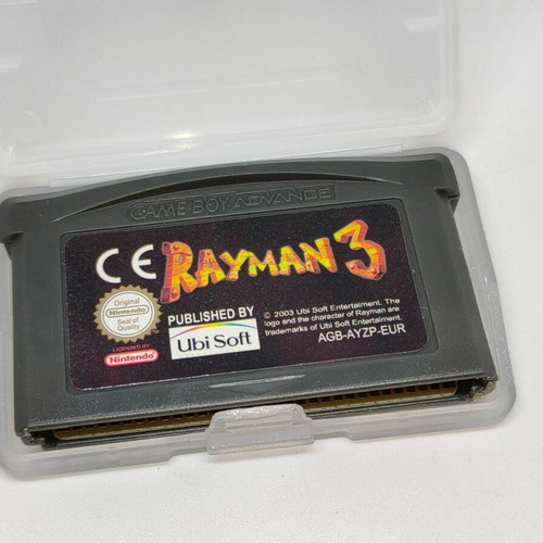 Rayman 3 Game Boy Advance game like new with protective case