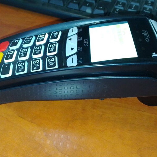 Ingenico iCT220 POS used, epay Paycenter Piraeus Bank