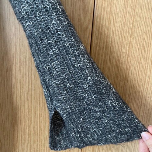 ToiMoi pullover like new, gray with white spots, size M