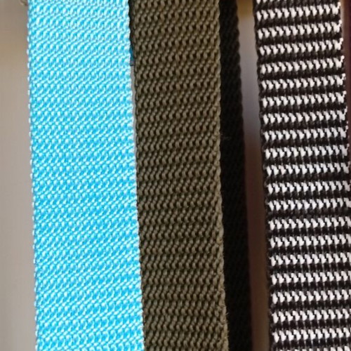 6 Unisex belts with metal buckles, adjustable, multicolor