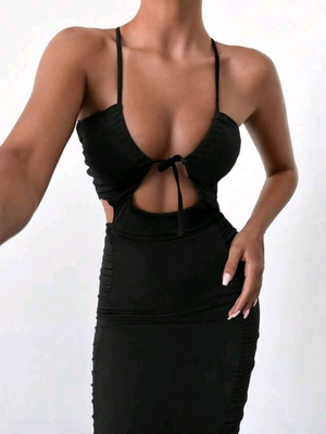 Mini dress black small/xs new
