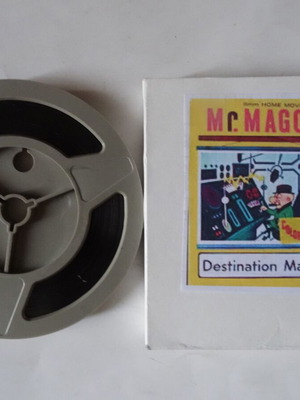 Ταινία Super 8mm "Destination Magoo" μεταχειρισμένη, έγχρωμη, ηχητική