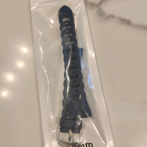 Blue (Navi blue) bracelet replacement strap for smartwatch new 20mm