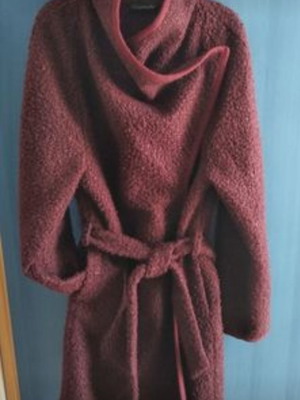 Cossinelle women's boucle coat like new, sizes L-XXL