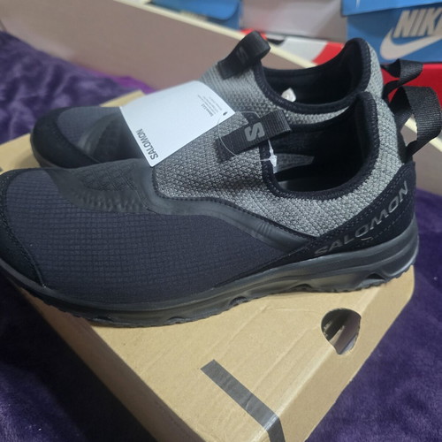 Salomon RX SNUG sneakers size 42, black