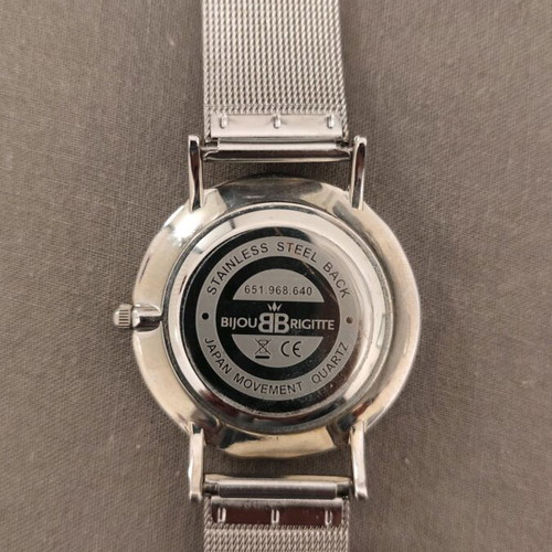 Wristwatch women's like new, blue and silver