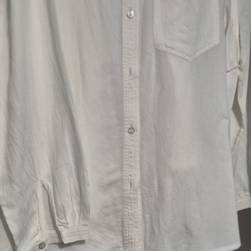 Primark women's casual shirt XL, off-white, oversized