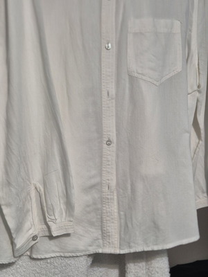 Primark women's casual shirt XL, off-white, oversized