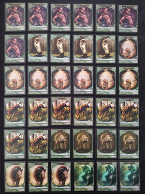 Magic: The Gathering tokens pack of 100 used