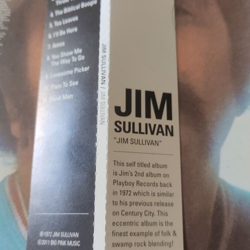Jim Sullivan CD like new, rock