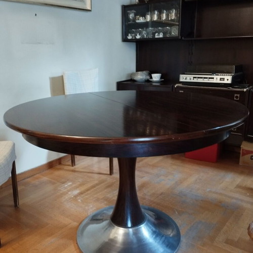 Vintage Extendable Table Mid-Century Modern Tulip Base like new