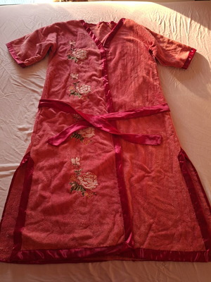 Bathrobe terry cloth, like new