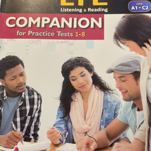 LanguageCert Test of English books like new, Listening & Reading
