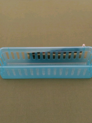 Plastic basket new for a thousand and one uses