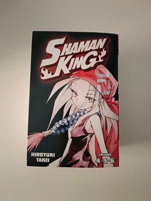 Shaman King manga volumes 4-5-6 in English like new