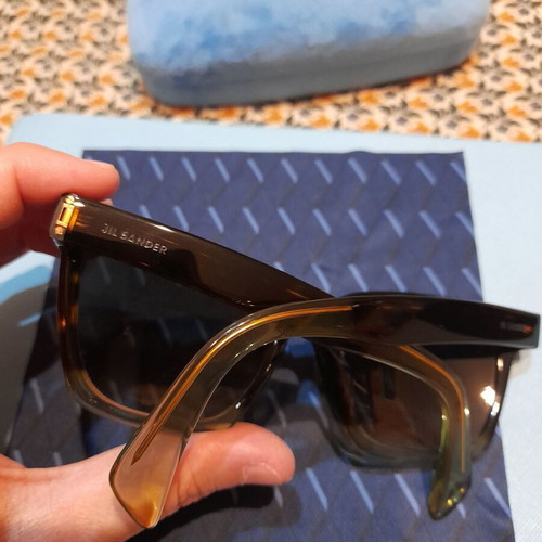 Jil Sander women's sunglasses like new, brown acetate
