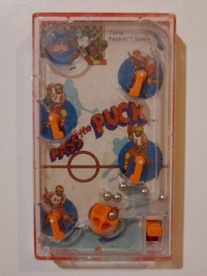 Φορητό παιχνίδι Pass the Puck μεταχειρισμένο, Tomy, 1978, Χονγκ Κονγκ