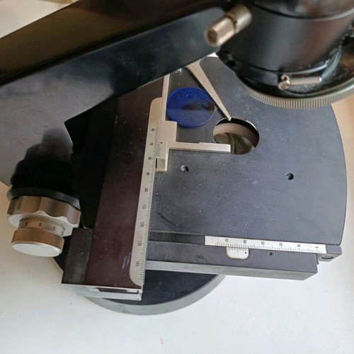 Collectible WILD Heerbrugg Microscope used with original accessory