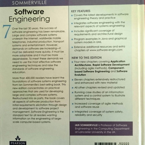 Software Engineering 7th Edition Ian Sommerville