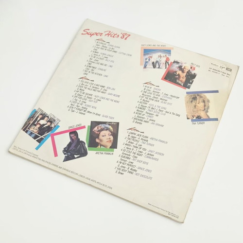 Super Hits '87 double vinyl LP used, Greek edition