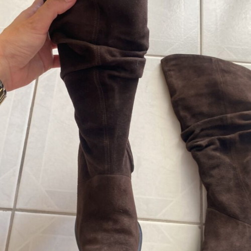 Nero Cuoio leather boots like new, brown, size 37