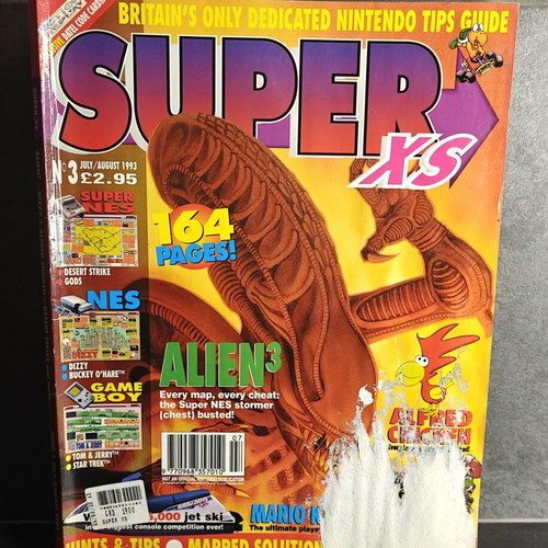Super XS Issue 3 1993 Vintage Gaming Magazine
