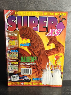 Super XS Issue 3 1993 Vintage Gaming Magazine