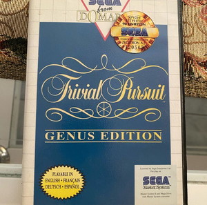 Trivial Pursuit Genus Edition Sega Master System Σαν καινούργιο
