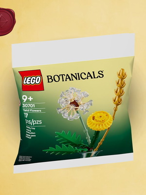 Lego Botanical Field Flowers 30701 new collectible set