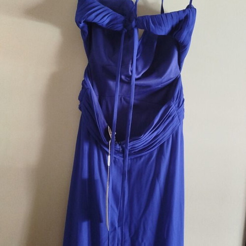 Evening dress blue ruan size large Pink Label new