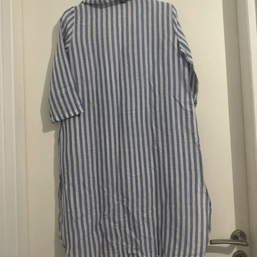 Bsb shirt dress striped blue and white like new, size XS