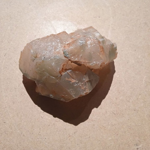 Raw Smoky Quartz with Green Tourmaline
