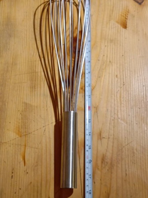 Egg whisk 50cm like new