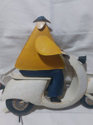 Decorative handmade metal Vespa new