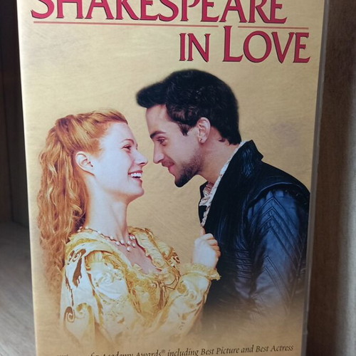 Shakespeare in Love VHS tape, original English edition, no subtitles