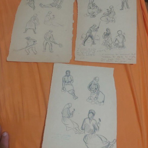 S. Vasileiou Pencil Drawings used, art pack