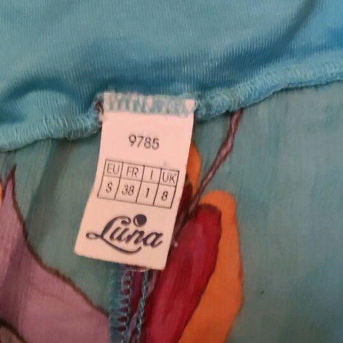 Luna Beachwear Pantelona multicolor, like new