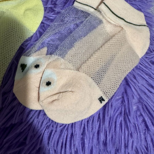 Socks pack of 5 pairs new with transparency for ages 3-5
