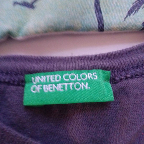 Benetton summer t-shirts used, pack of 12, branded size 5