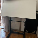 Professional drawing table used
