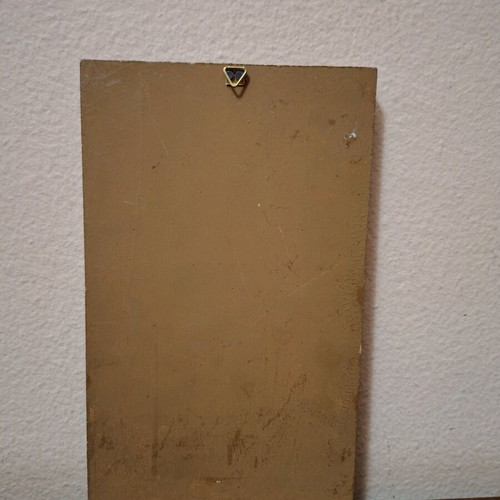 Religious icons used, set of two in wooden frame