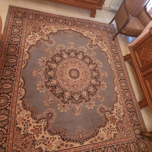 Handmade rug used 290 x 240 high quality