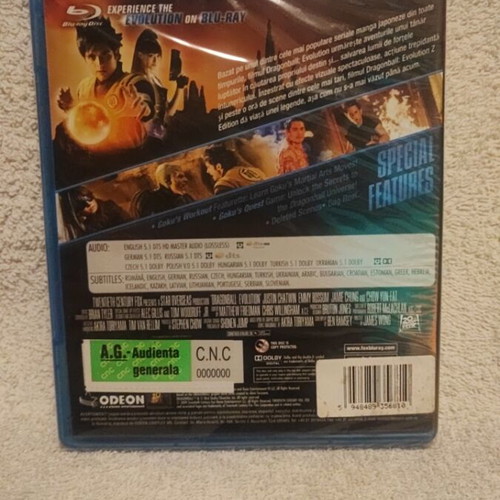 Dragonball Evolution Blu-Ray new with Greek subtitles