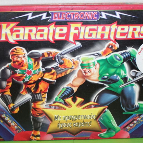 MB Hasbro 1997 Electronic Karate Fighters New Price 75 Euros