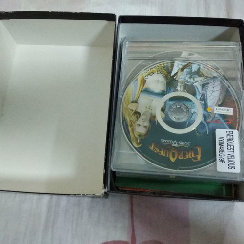 EverQuest Gold Edition PC CD-ROM used, 5cd, English